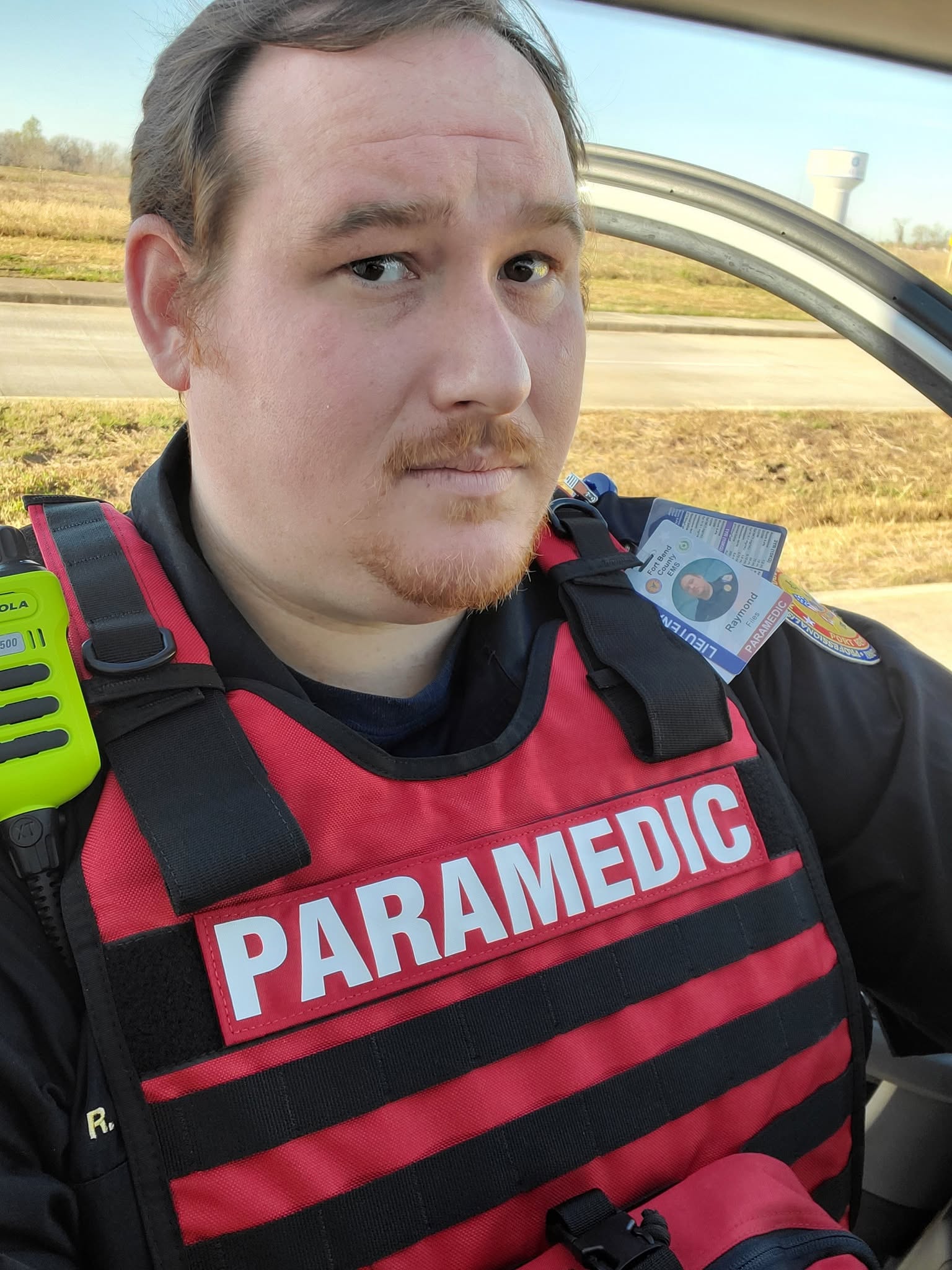 Raymond Files, NRP, on scene